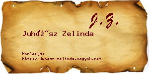Juhász Zelinda névjegykártya