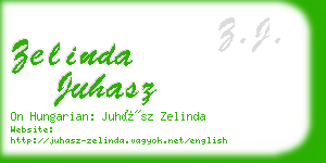 zelinda juhasz business card